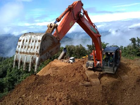 Work underway at Lailenpi airstrip